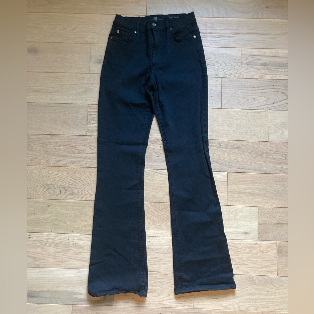 7 For All Mankind Black jeans                 Huge value!!!!